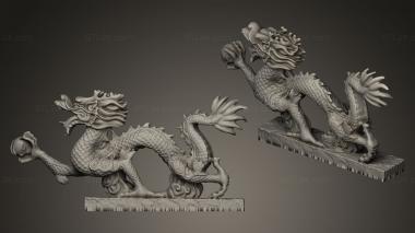 Figurines of griffins and dragons - Mhw Diablos, STKG_0103. 3D stl